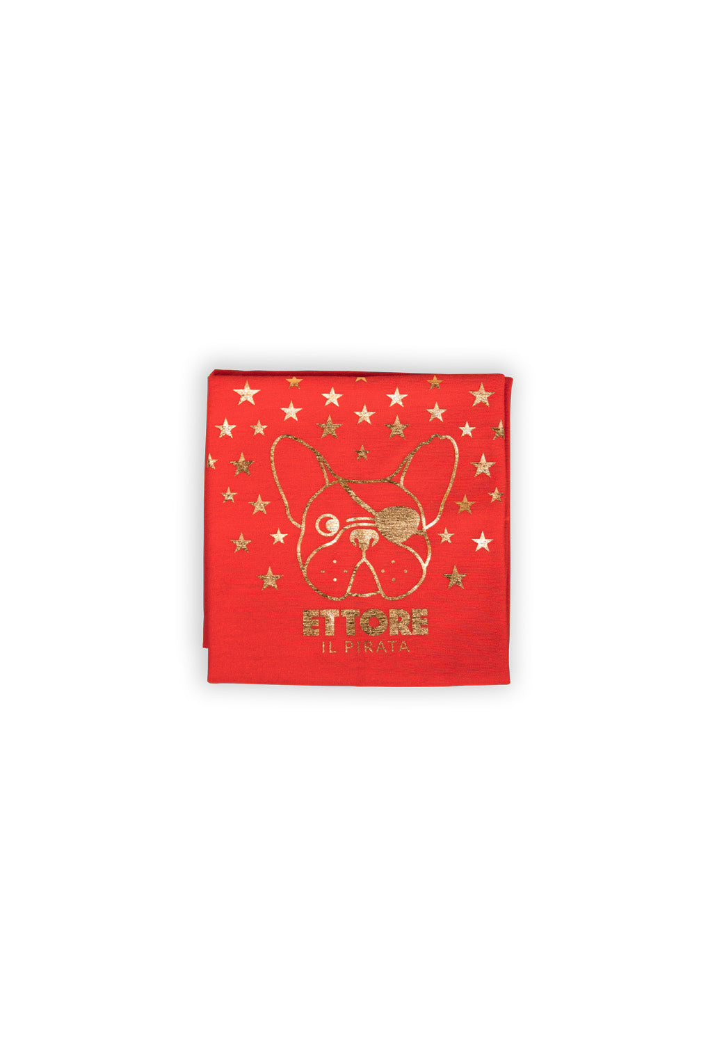 BANDANA ROSSA (personalizzabile)