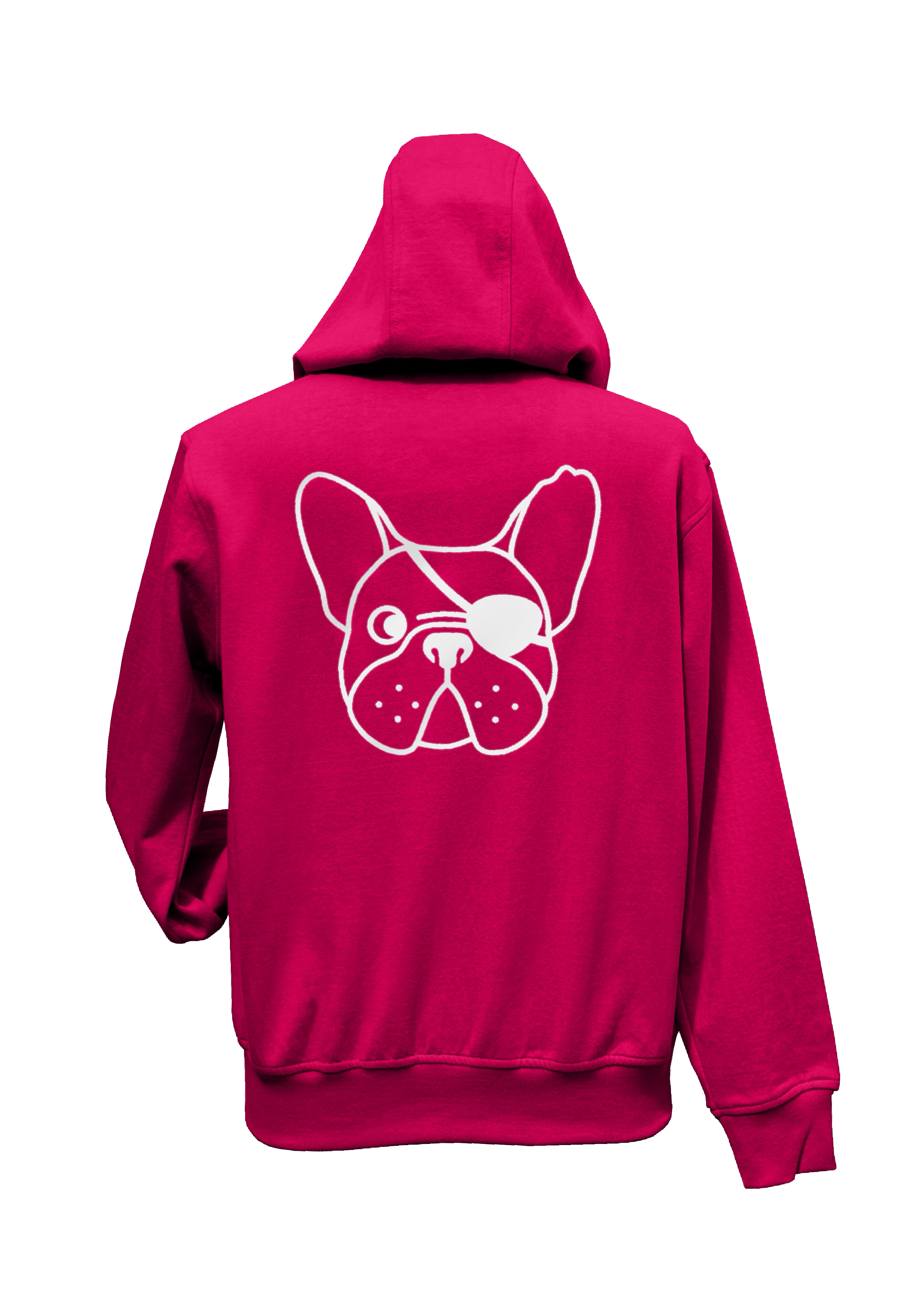 FELPA DEL PIRATA - FUCSIA - UNISEX (personalizzabile)