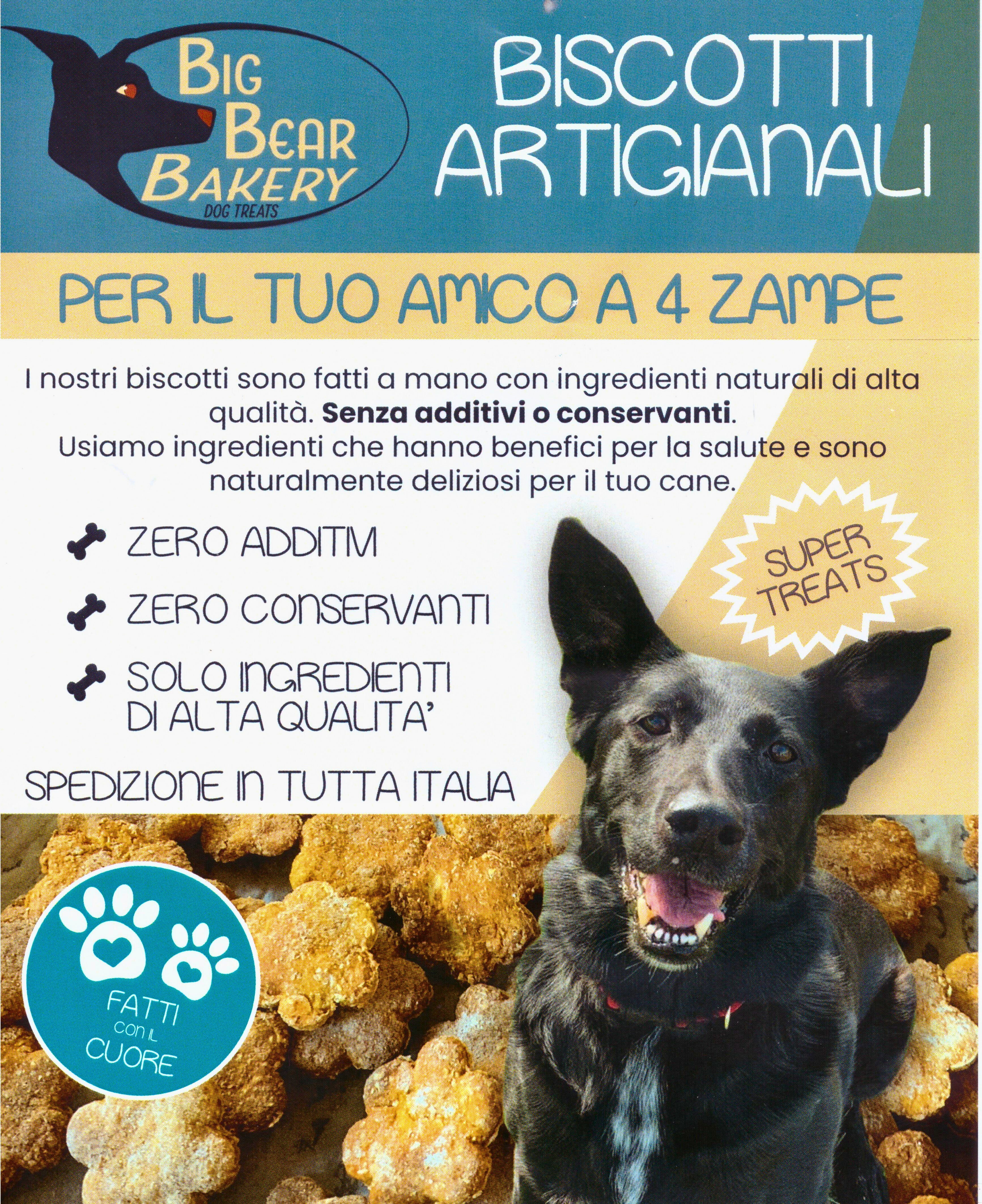 Biscotti artigianali Confezione 4 gusti - confezione ciascuna da 165 gr.