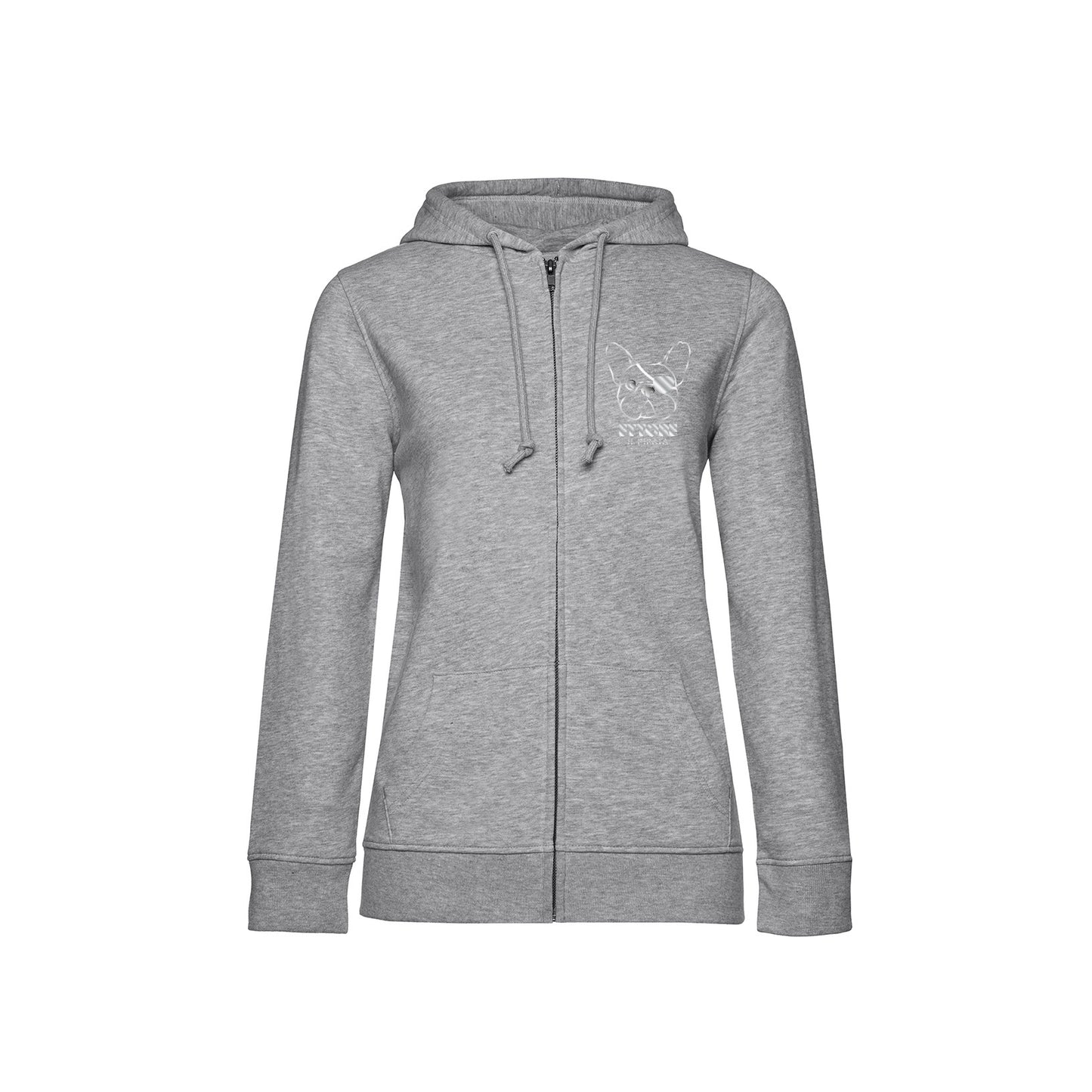 FELPA DEL PIRATA - GRIGIO CHIARO - DONNA (personalizzabile)